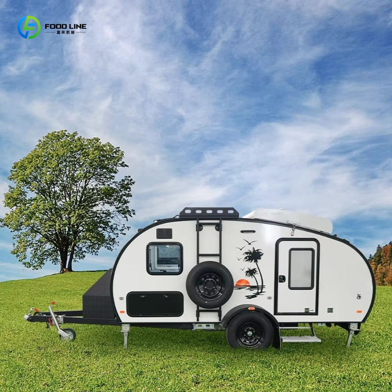 Outdoor Adventure Rv - カスタマイズされた4X4オフロードティアドロップキャンパー、ポータブルRVキャンピングトレーラー、アウトドアファミリー冒険旅行用