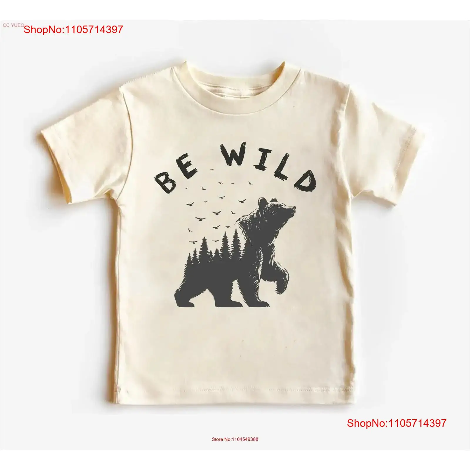 Outdoor Adventure For Toddlers - Be Wild Baby Tシャツ ボディスーツ 幼児用スウェット