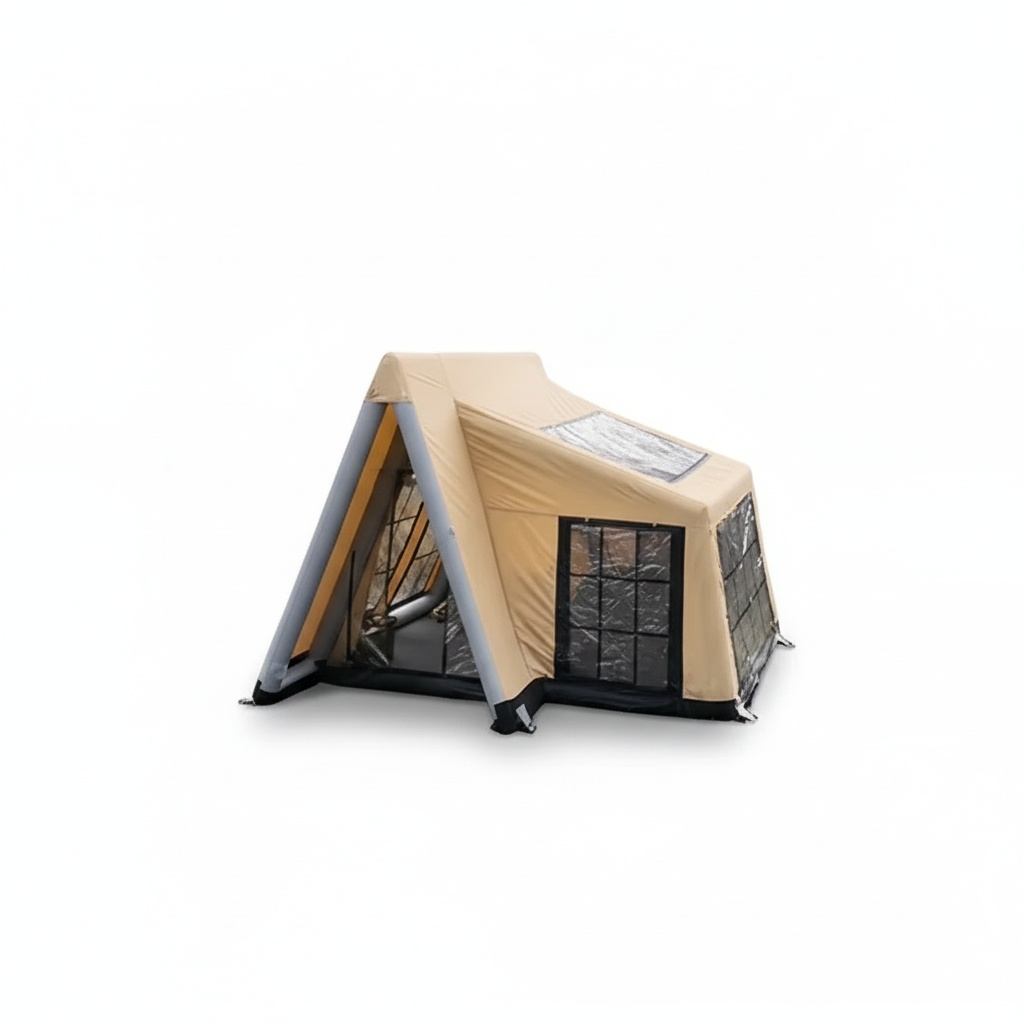 Outdoor Adventure Rv - 携帯用インフレータブルキャンプテント、家族でのハイキング用折りたたみ式トラベルテント、アウトドアアドベンチャー用頑丈RVキャンプテント