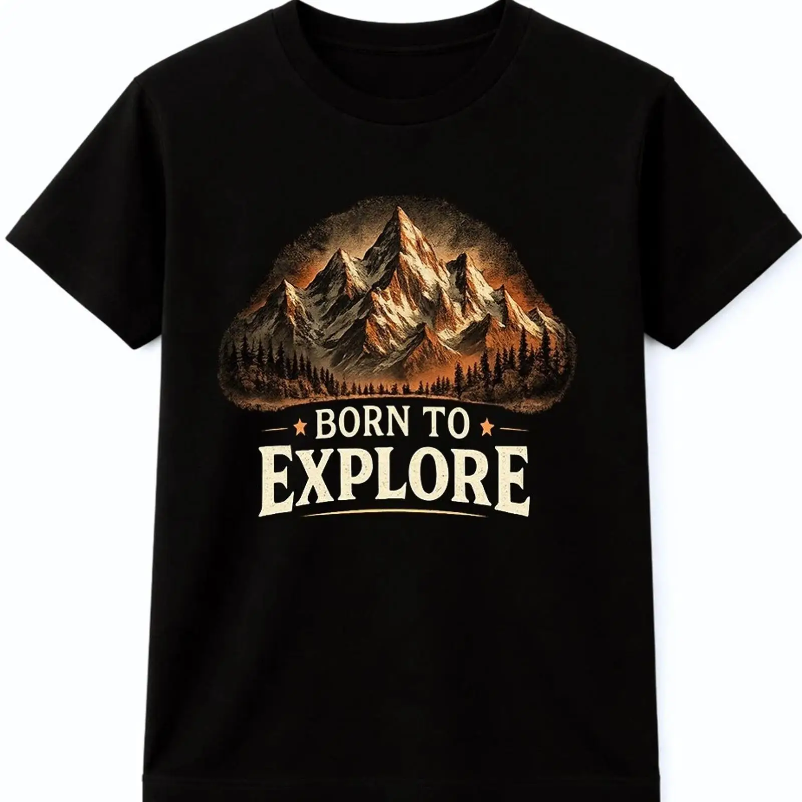Outdoor Adventure Wear - アドベンチャー T シャツ Born To Explore