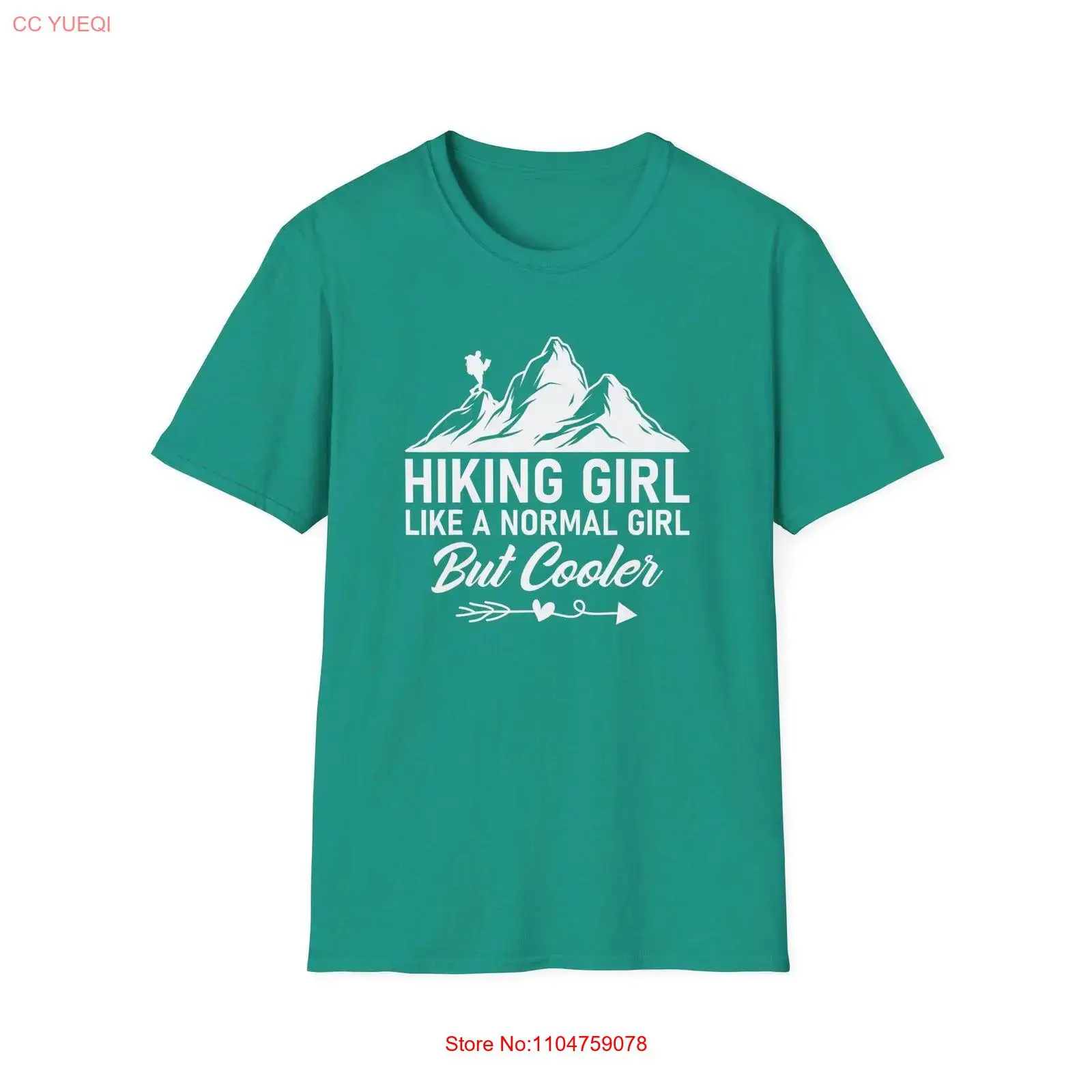 Outdoor Adventure Girl - ハイキングガール Tシャツ キャンプ キャンピング テント アウトドア