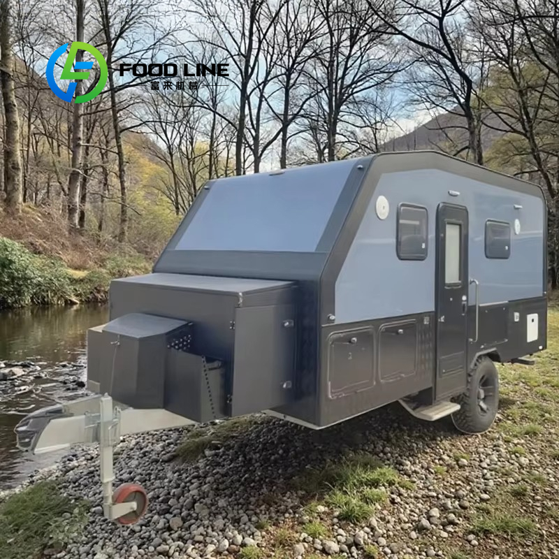 Outdoor Adventure Rv - カスタマイズ可能な新型格安ミニ軽量オフロードRVキャンピングカー、屋外ロードトリップキャンプアドベンチャー用トラベルトレーラーキャラバン