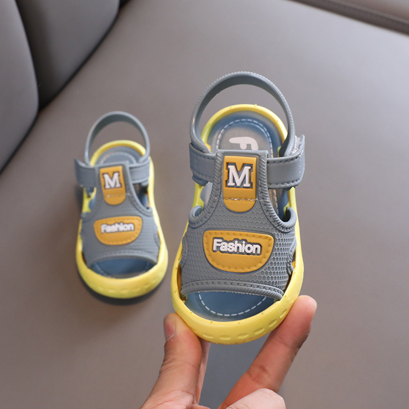 Outdoor Adventure Girl - 夏の新作ベビーシューズ、男の子女の子用オープントゥソフトソールウォーキングシューズ、子供用スポーツビーチシューズ、ベルクロサンダル、ベビーサンダル、キッズシューズ