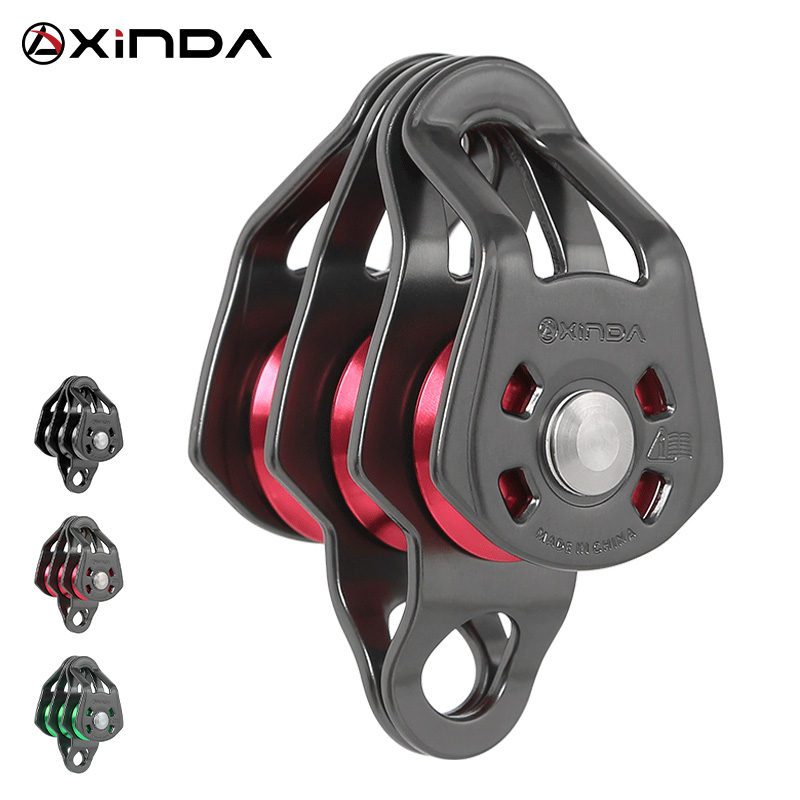 Rope Climbing Static - Xinda 屋外 3 プーリー スライディング ロープ