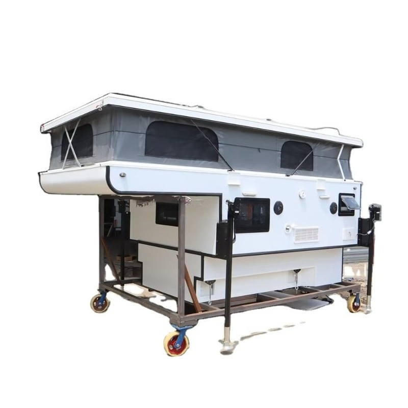 Outdoor Adventure Rv - カスタムアルミ製ソフトリフト4X4ショートベッドピックアップトラックキャンピングカー、オフロードRV、アウトドアセルフドライビングアドベンチャーキャンプ用