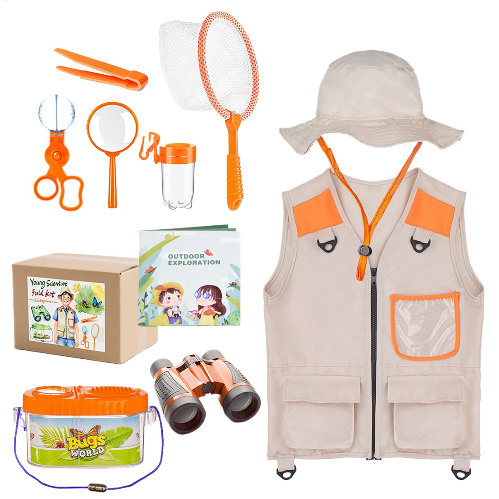 子供用アドベンチャーキット 帽子付き 軽量 通気性 教育玩具 - Outdoor Adventure Activities For Kids のレビューと価格