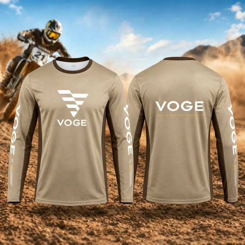 新作ユニセックスバイクライディング長袖Tシャツ VOGE 3 - Outdoor Adventure Wear のレビューと価格