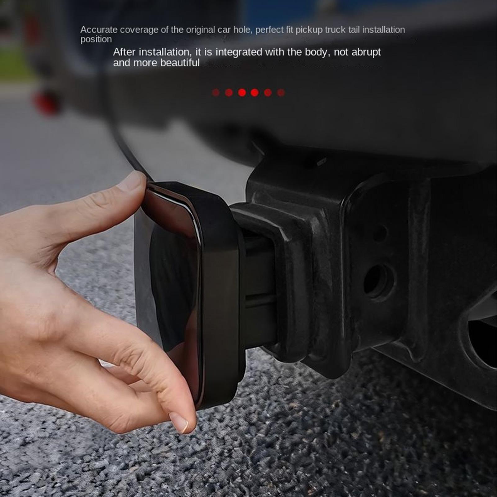 牽引ヒッチカバー バンパーヒッチキャップライト ドライビング - Outdoor Adventure Rv のレビューと価格