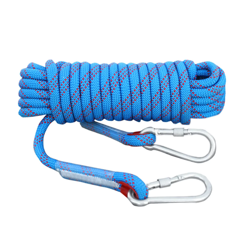 屋外登山用静的安全ロープ、厚手のナイロン巻きポリエステル製ク - Rope Climbing Static のレビューと価格