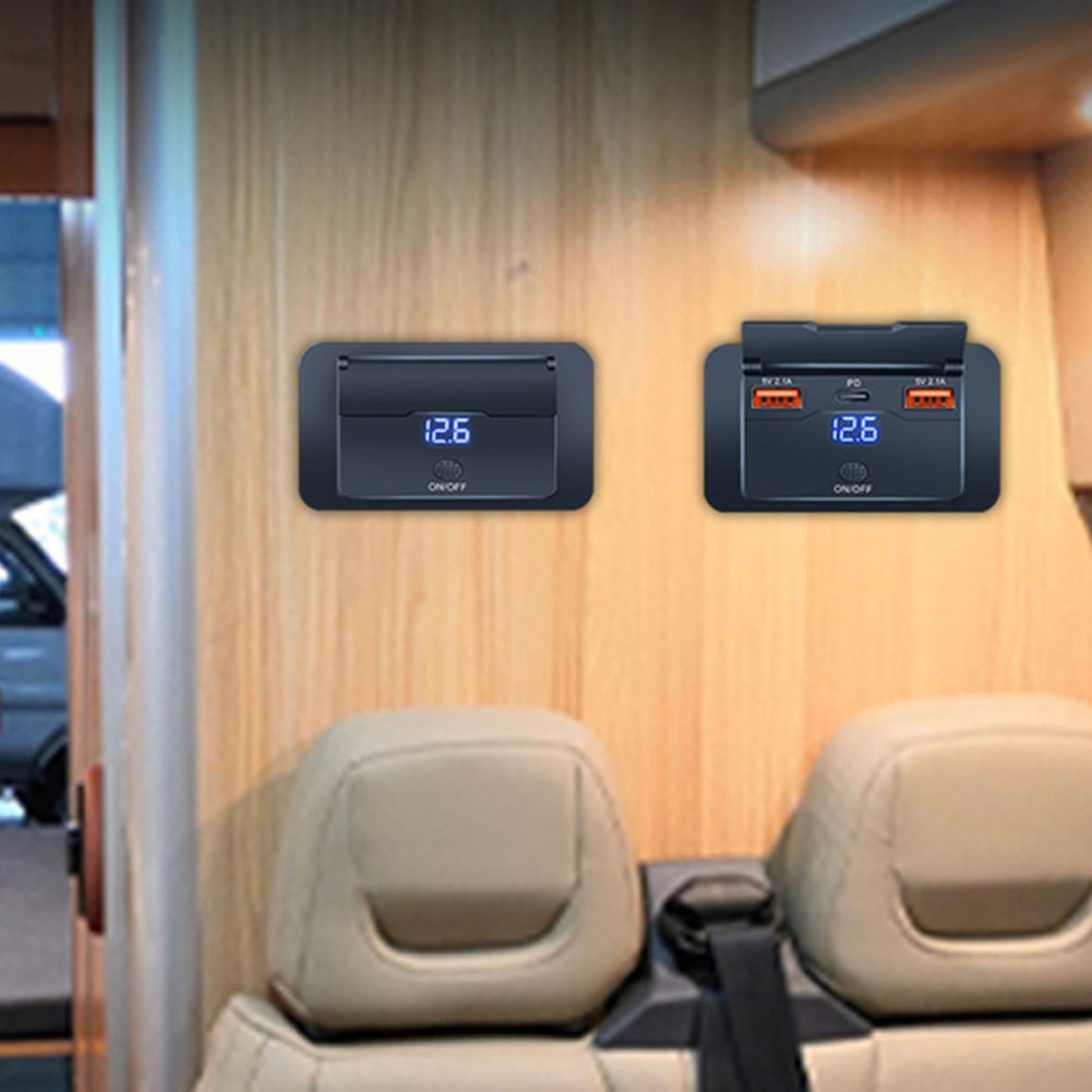 トラック電源コンセント RV ソケット充電器アウトドアアドベ - Outdoor Adventure Rv のレビューと価格