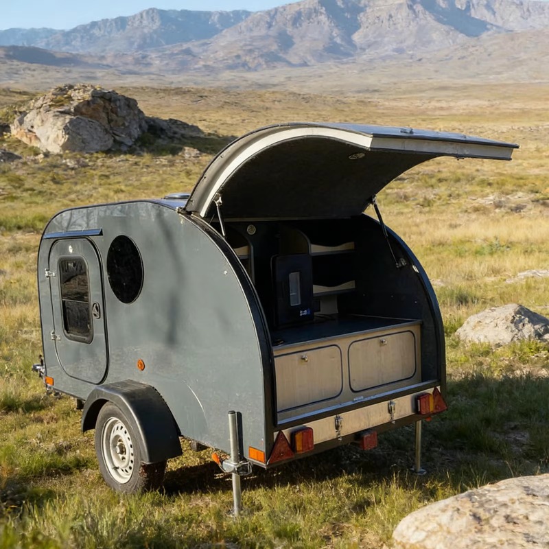 カスタムRVキャンピングカー、アウトドアアドベンチャー用トラ - Outdoor Adventure Rv のレビューと価格
