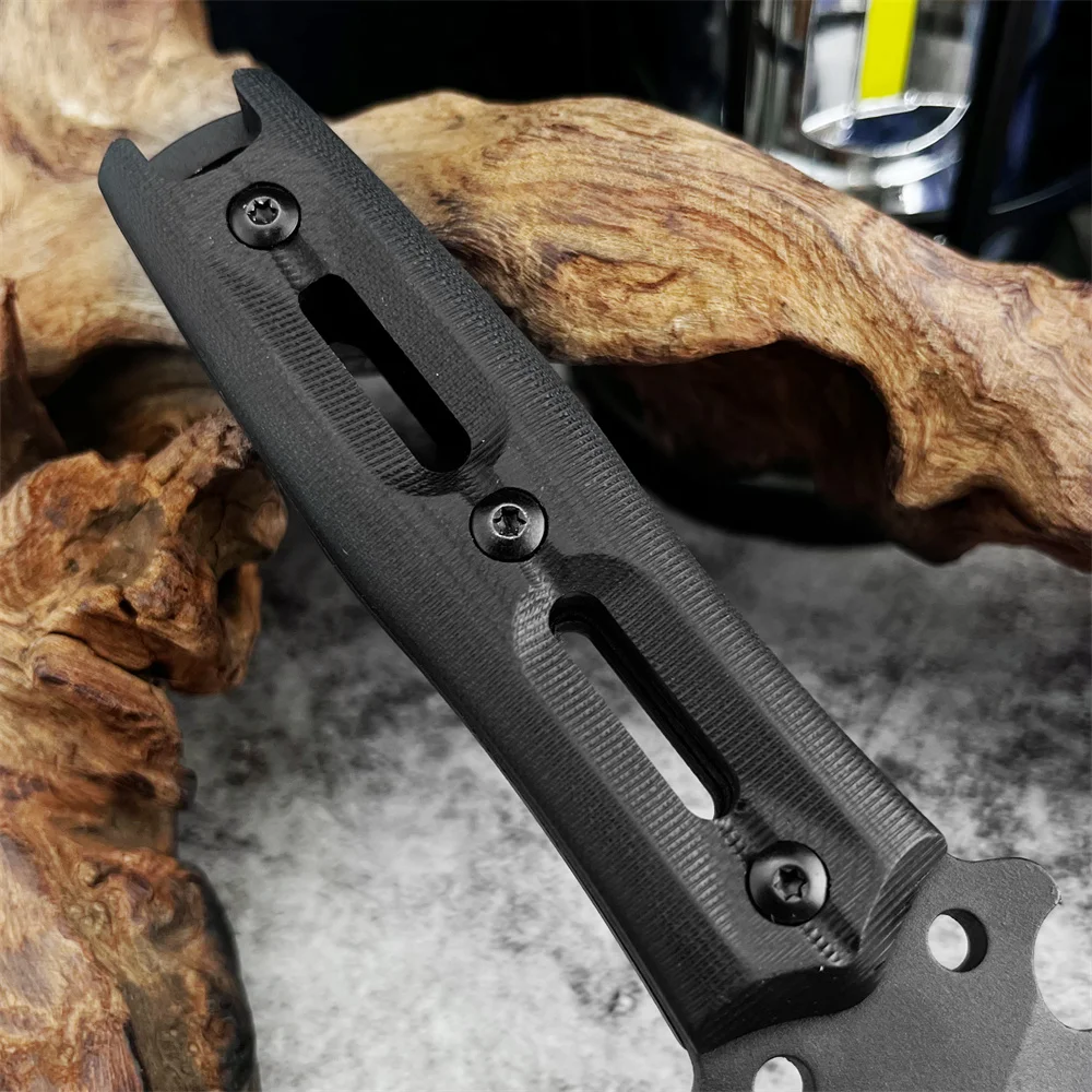 プレミアムフルタング固定刃ナイフ 8Cr13Movブレード  - Survival Knife Full Tang のレビューと価格