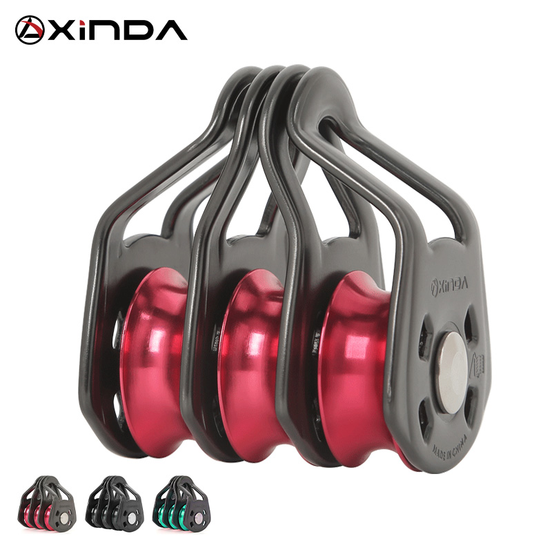 Xinda 屋外 3 プーリー スライディング ロープ スリ - Rope Climbing Static のレビューと価格