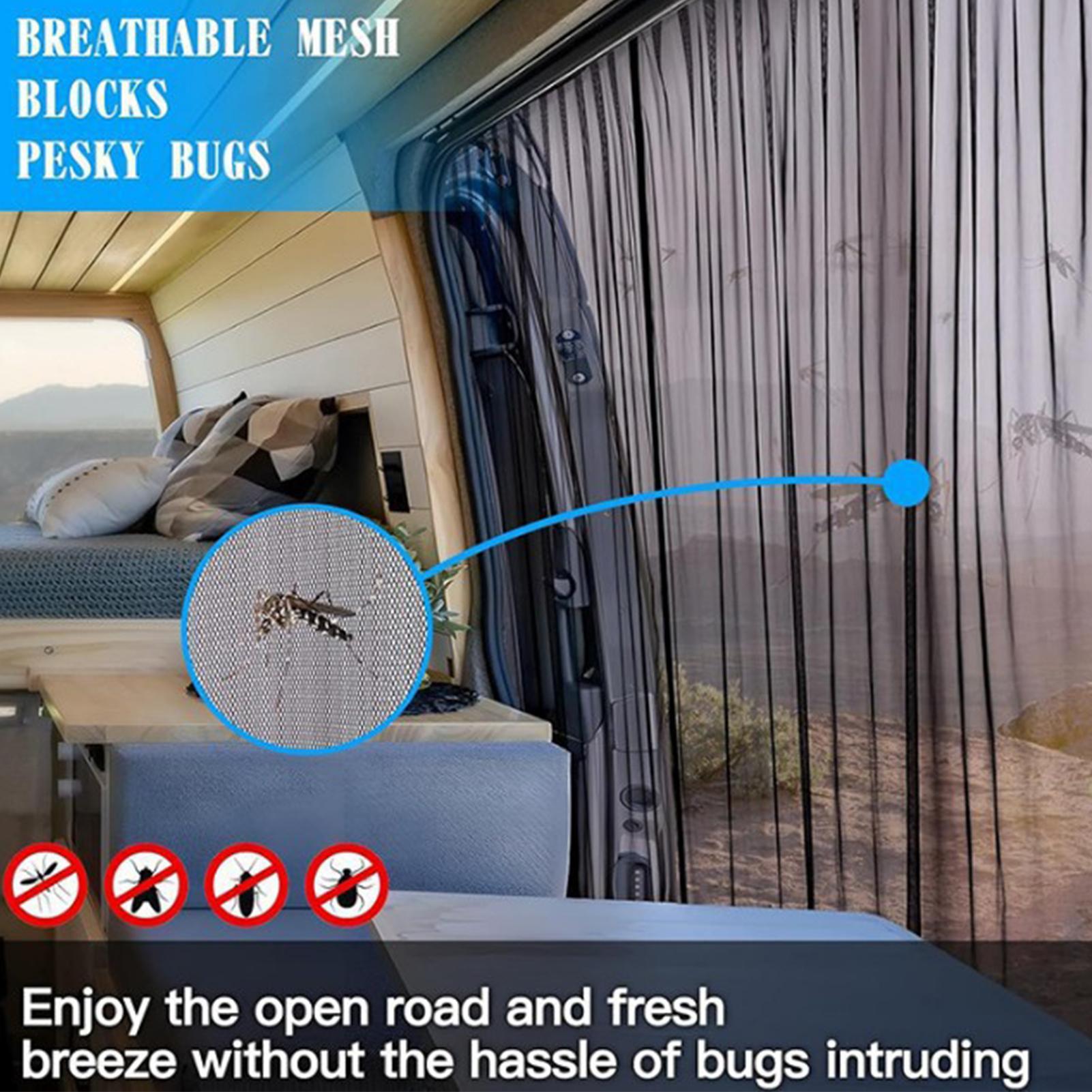 RV ドアスクリーン 磁気防虫ネット 交換用 RV サイドド - Outdoor Adventure Rv のレビューと価格