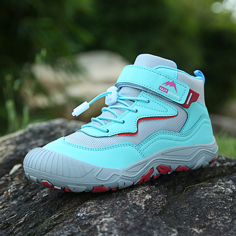 屋外アンチスリップハイキングシューズ子供トレッキングスニーカ - Outdoor Adventure Girl のレビューと価格