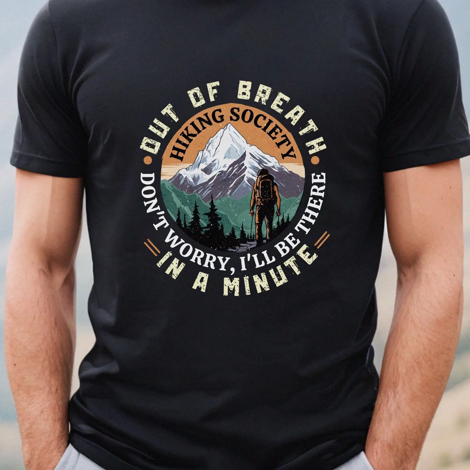 コミカルなハイキング協会Tシャツ 面白いアウトドアアドベンチ - Outdoor Adventure Wear のレビューと価格