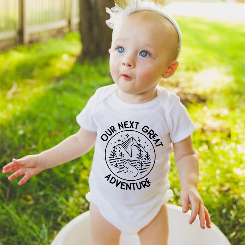 次の素晴らしい冒険新生児ロンパースハイキングベビーボディスー - Outdoor Adventure For Toddlers のレビューと価格