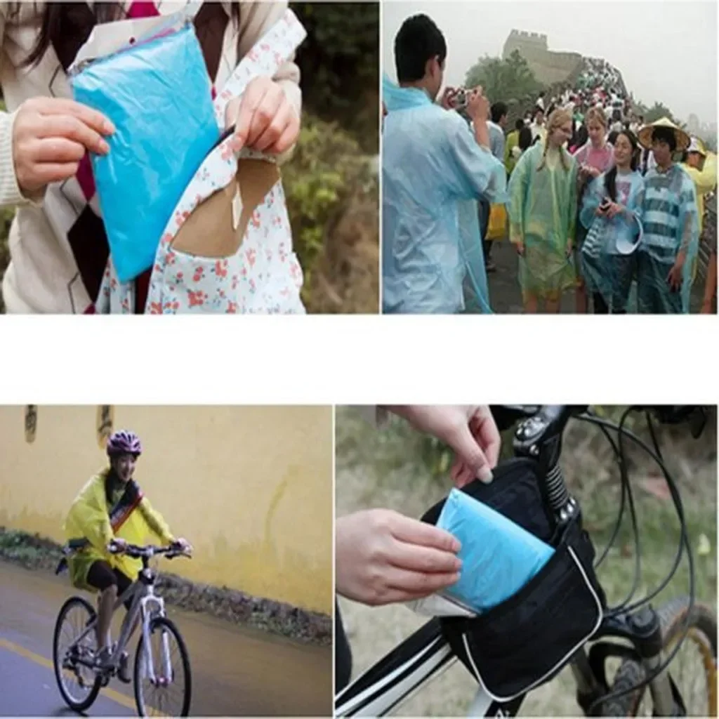 子供のための使い捨てレインコート,フード付きポンチョ,アウト - Outdoor Adventure Girl のレビューと価格