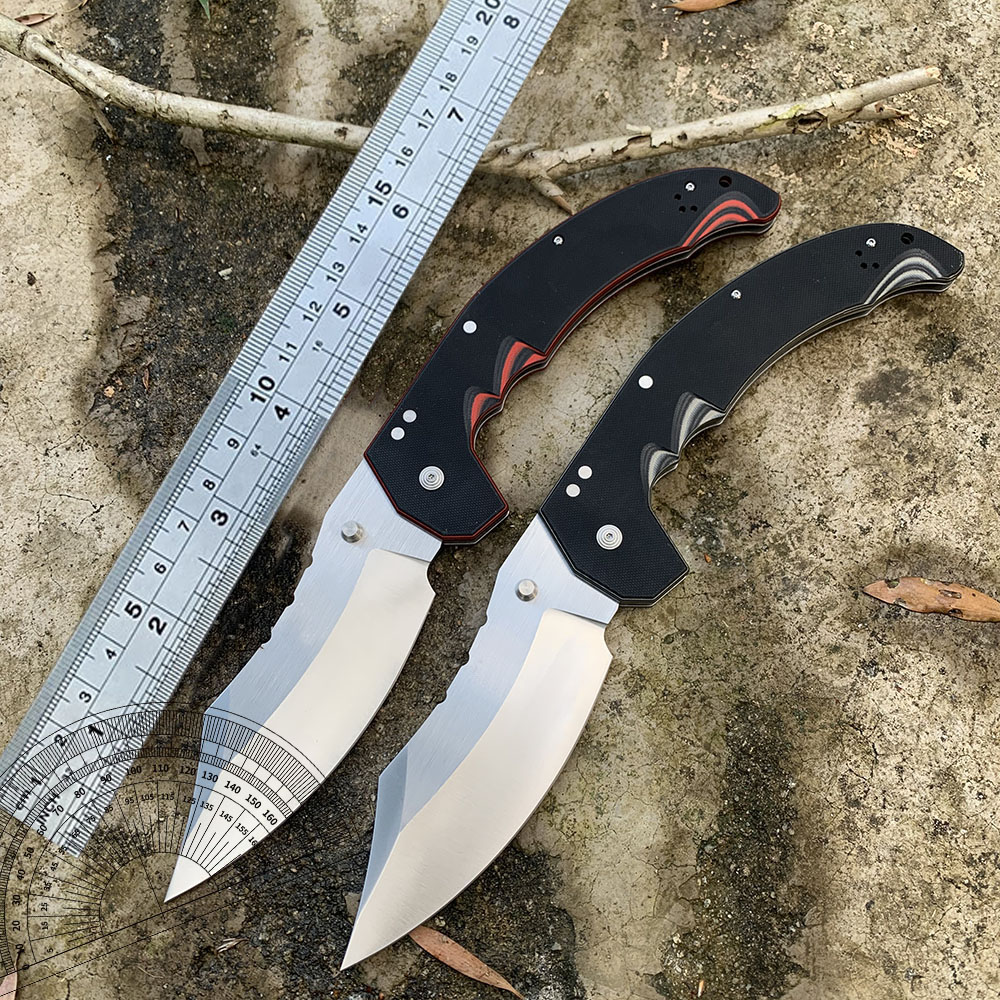 メイヘム折りたたみナイフ、ハンティングナイフ、AUS10Aブ - Survival Knife Full Tang のレビューと価格